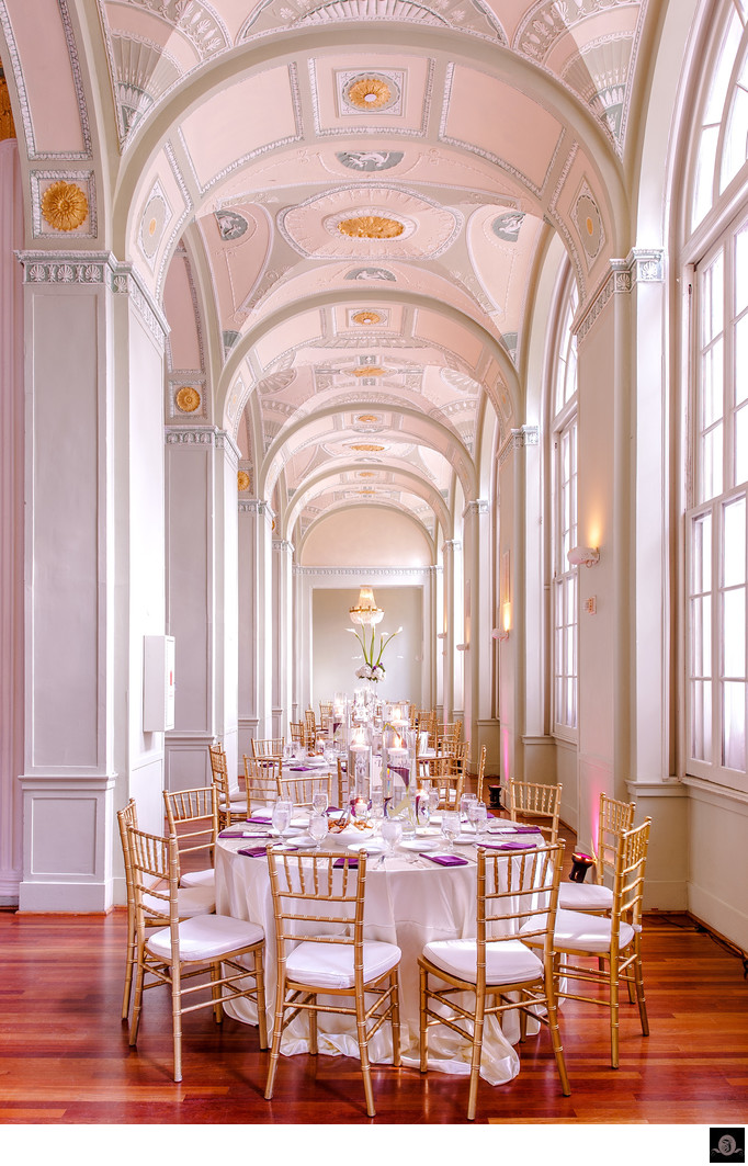 Biltmore Ballroom: Elegant Wedding Reception Setup