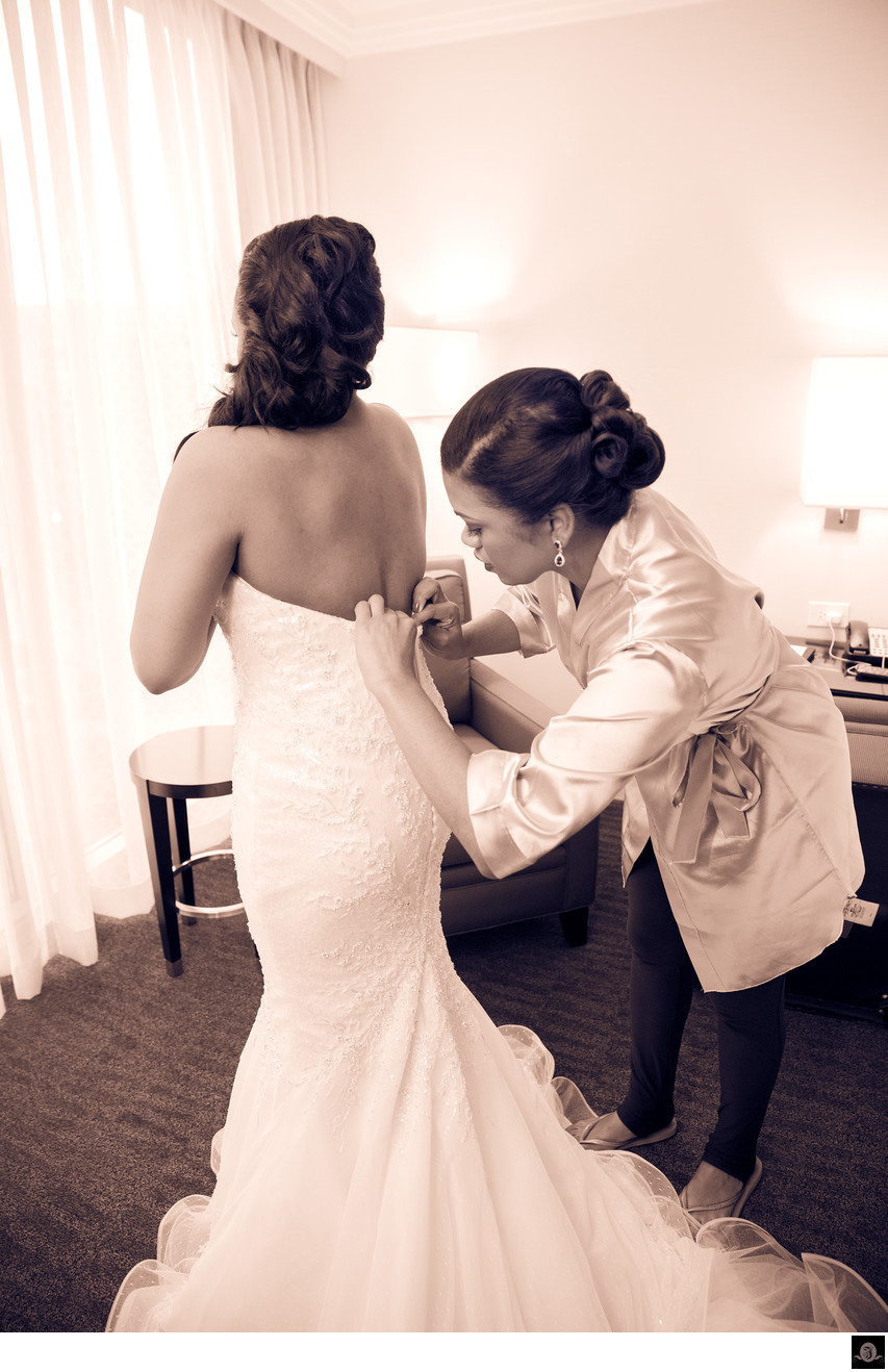 Bridal Moments: Maid of Honor's Support