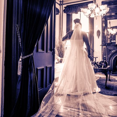 Reflections of Elegance: Akwaaba Mansion Bride