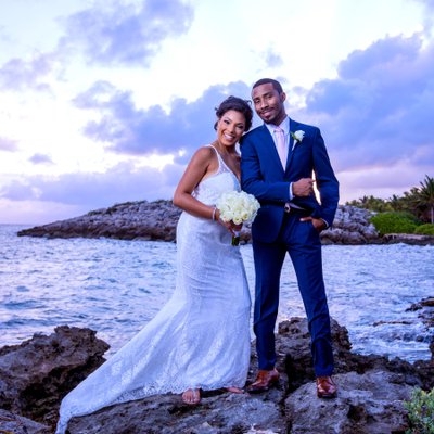 Caribbean Bliss: Occidental Xcaret Wedding Portraits