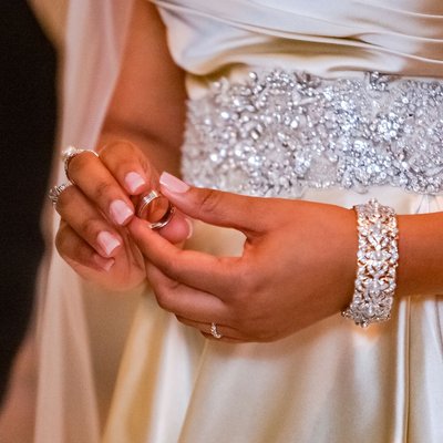 Bridal Moment: Ring Exchange at Piedmont Ballroom