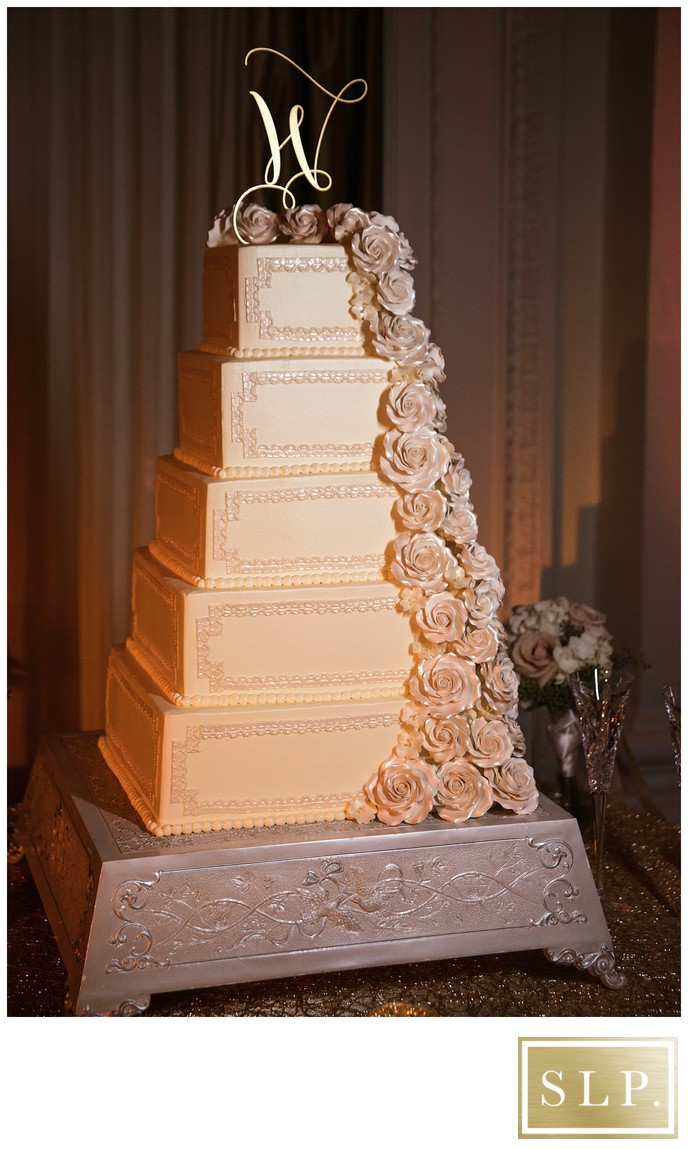 Jefferson Hotel Wedding Cake Sterling Life Photography Virginia Jefferson Hotel Wedding Cake