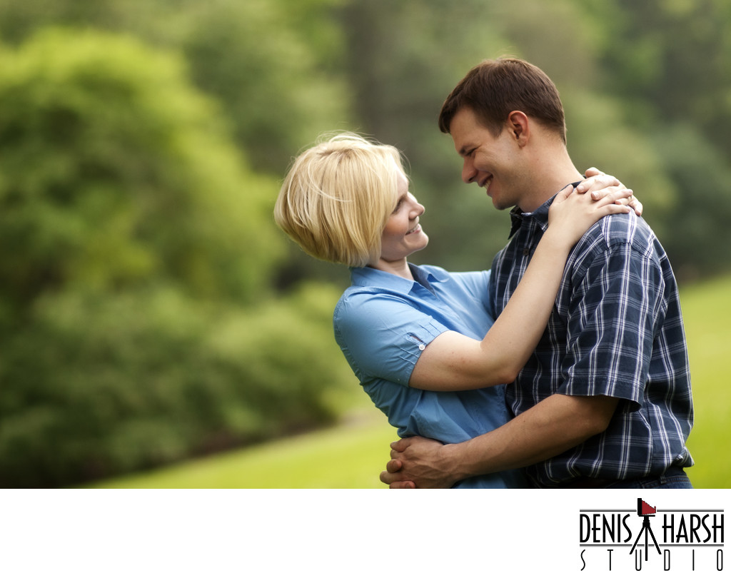Engaged Couple's Photographers Champaign Urbana Mahomet