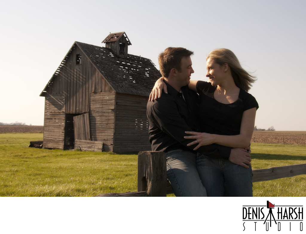 Engagement Portrait Photographers Bloomington Normal
