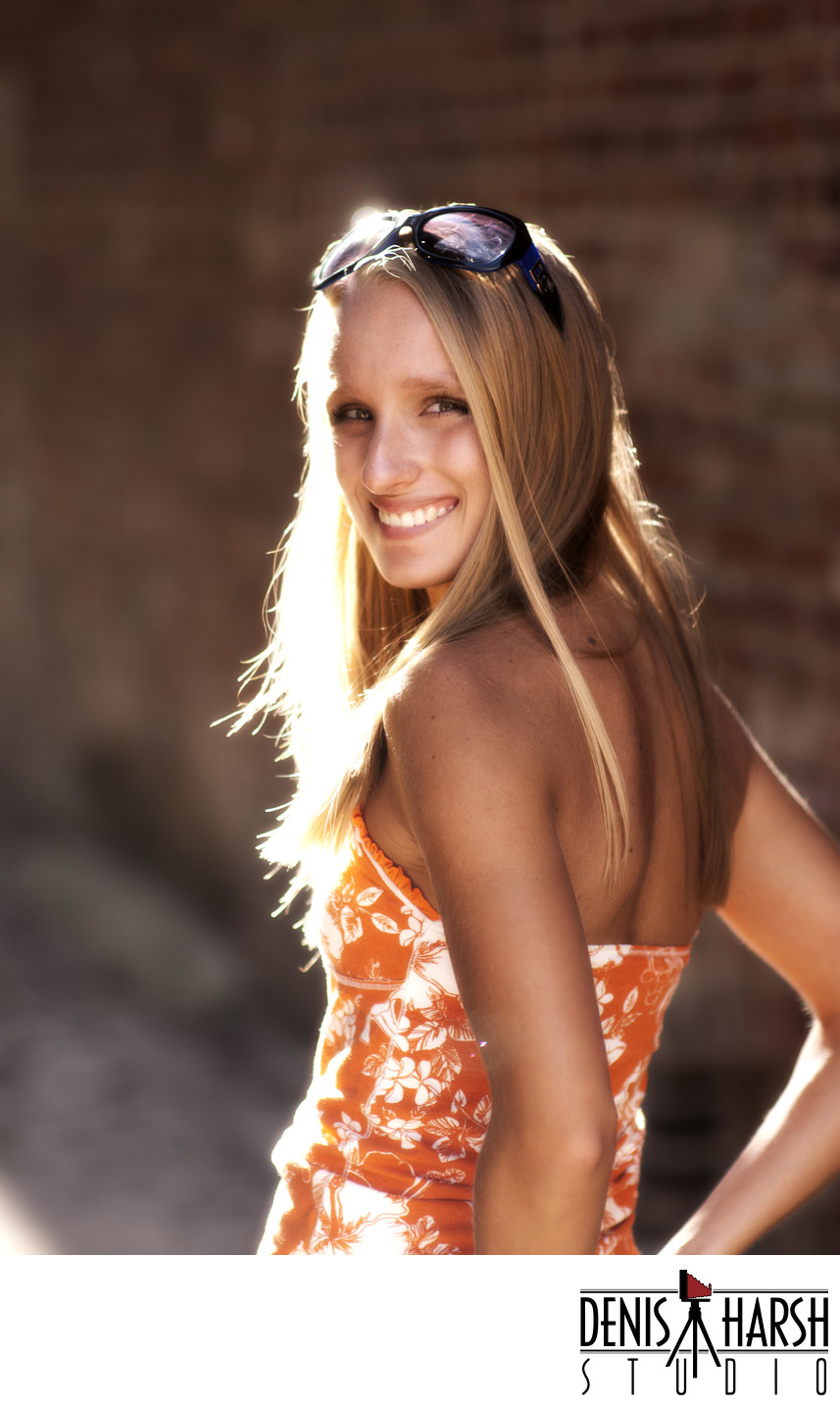 Senior Portraits Bloomington Normal Clinton HS Sr Girl