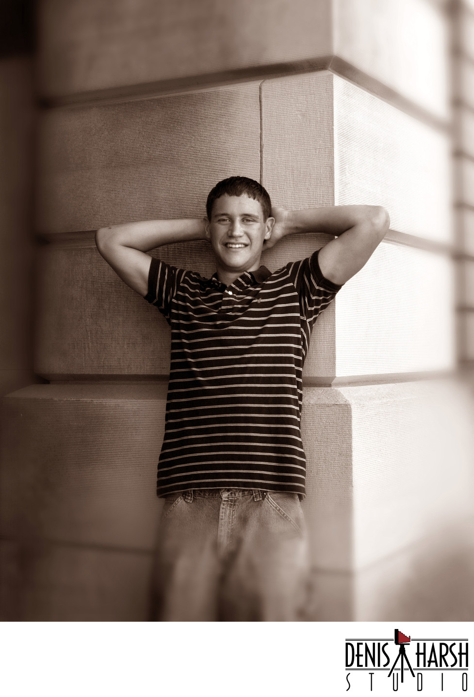Bloomington Senior Pictures Clinton Heyworth LeRoy