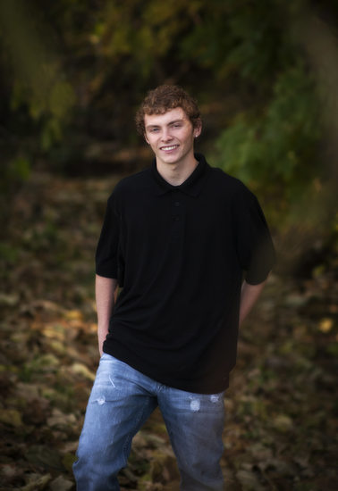 Normal West Senior Pictures outside in park