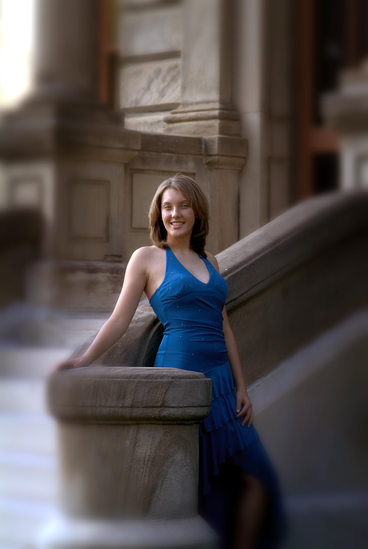 Bloomington Senior Pictures at David Davis Mansion