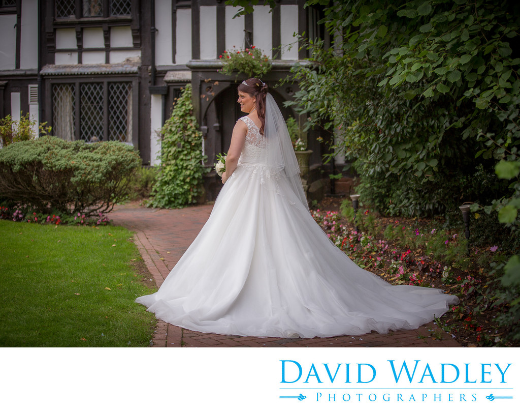 Bride photographed at Nailcote Hall