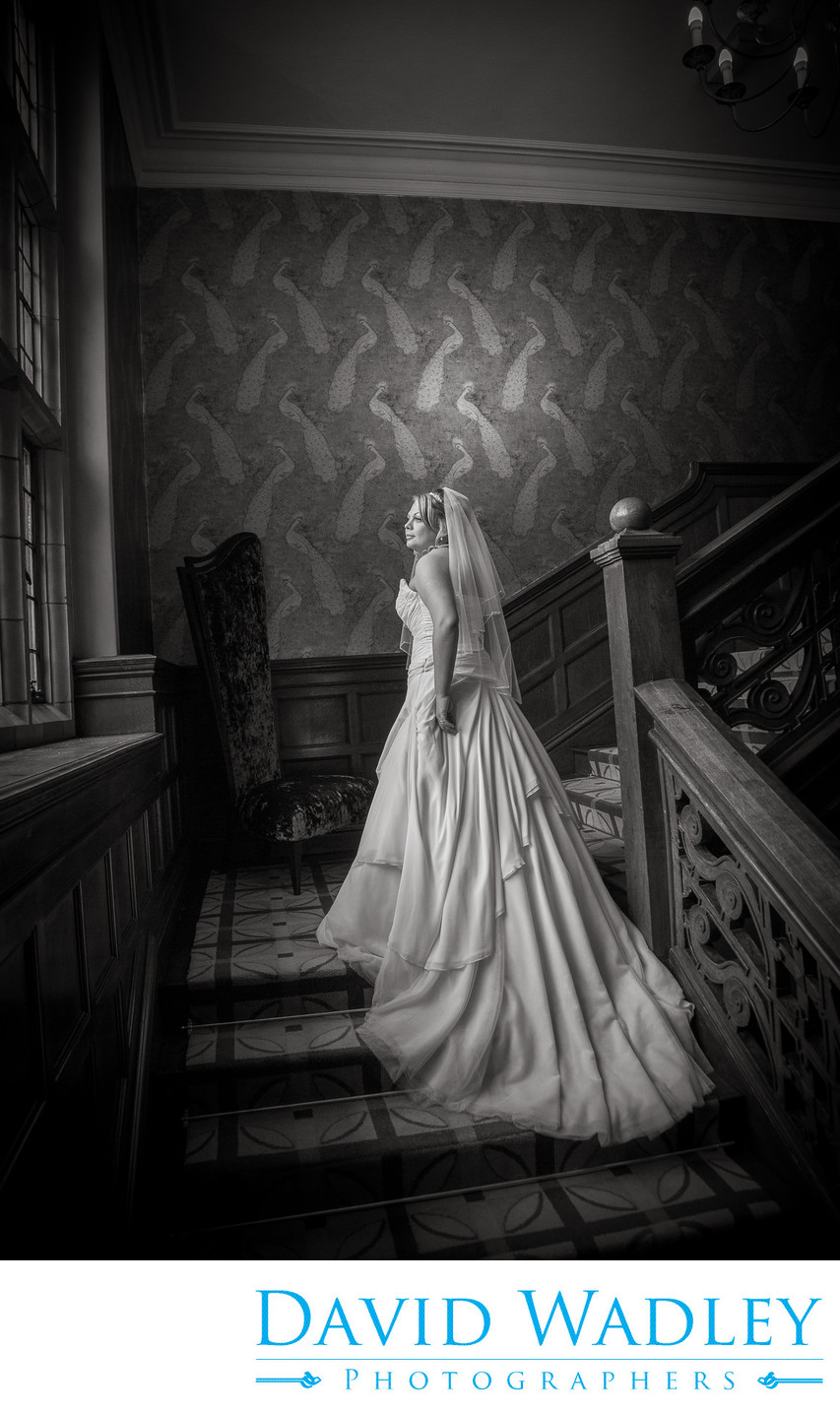 Black & White Photography at Moxhull Hall Hotel.