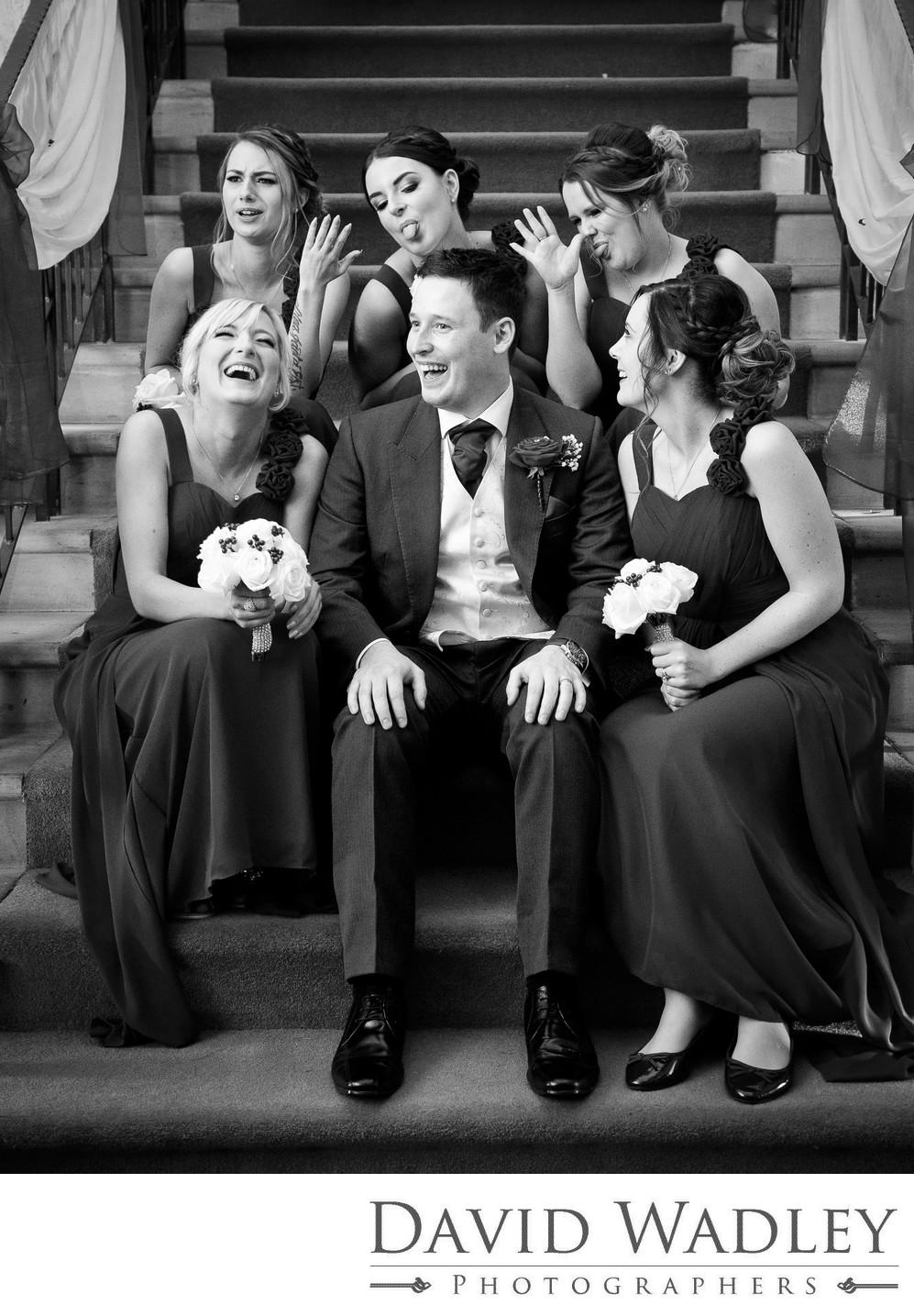 Wedding laughs at Nailcote Hall