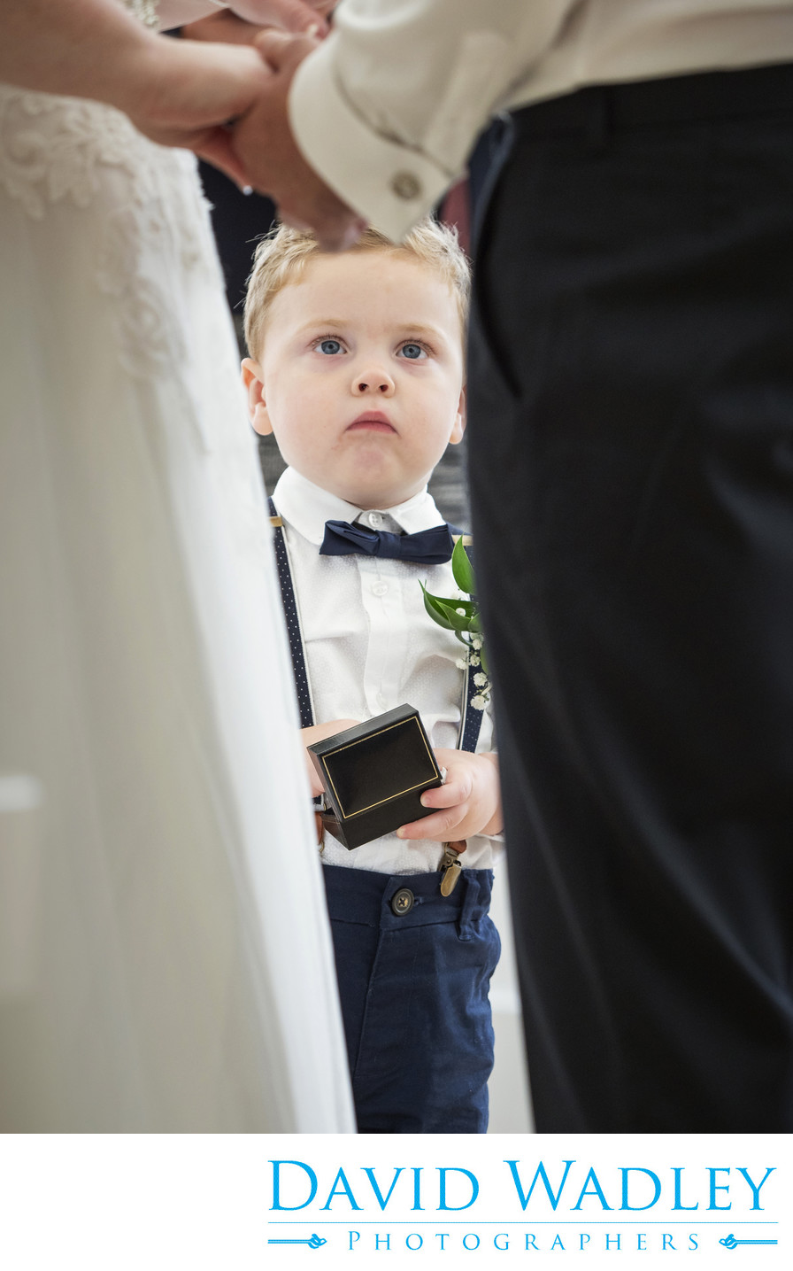 Son on Wedding Day