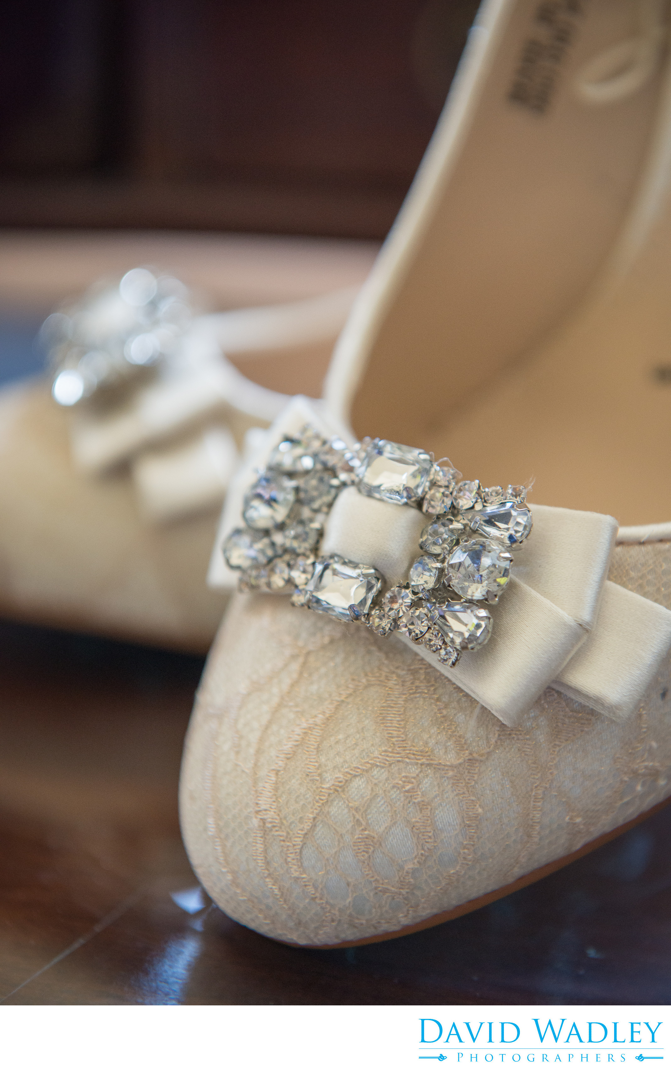 Brides Shoes - Image Gallery - David Wadley Photographers