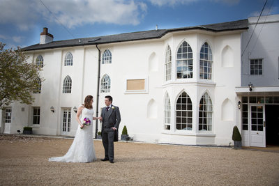 Wedding Photographs at Warwick House.