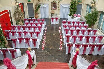 Nailcote Hall Ready for the Wedding Ceremony 