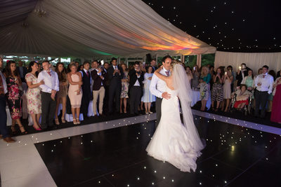First dance at New Hall Hotel.