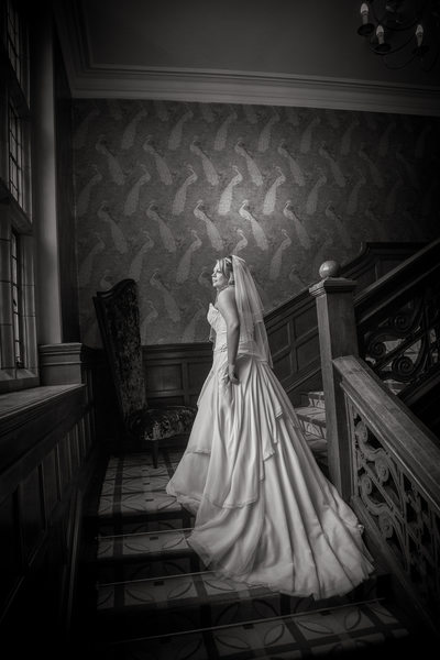 Black & White Photography at Moxhull Hall Hotel.