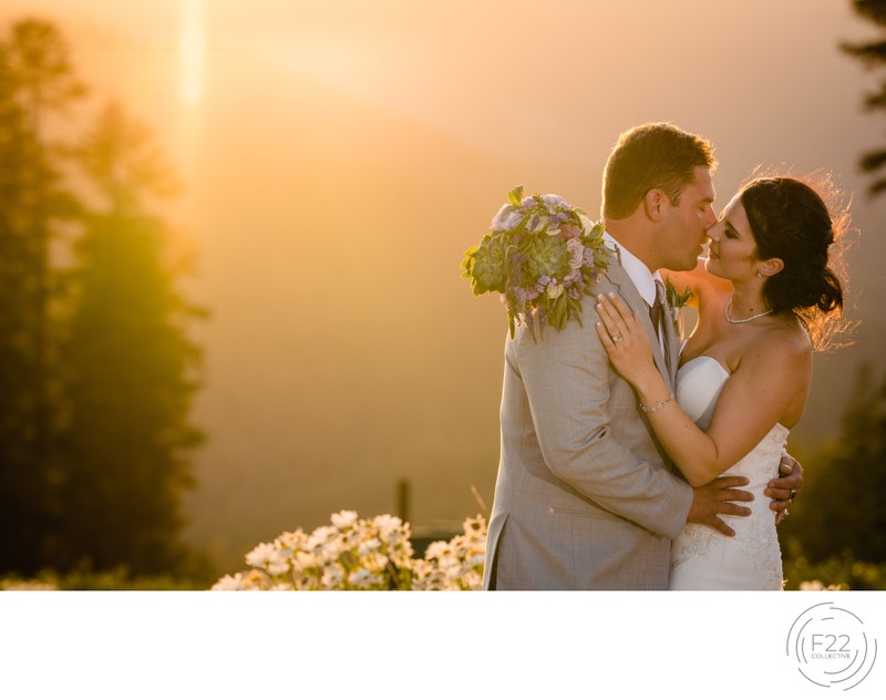 Lake Tahoe Wedding Photography: Sunset Romantics