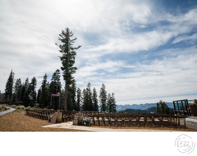 Top Zephyr Lodge Wedding Photographer: Ceremony Setup