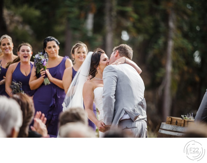 Lake Tahoe Wedding Photograph Zephyr Lodge: Ceremony