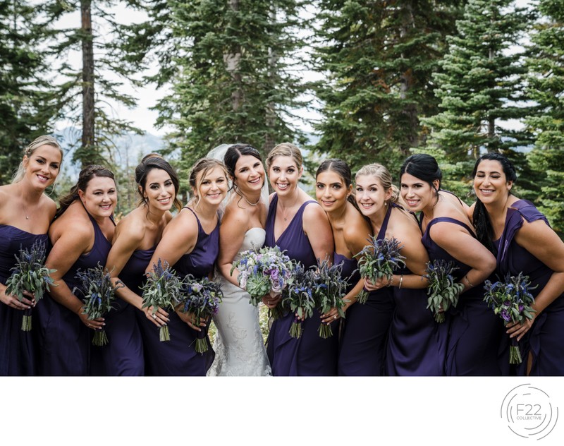 Best Lake Tahoe Wedding Photographer: Bridal Party