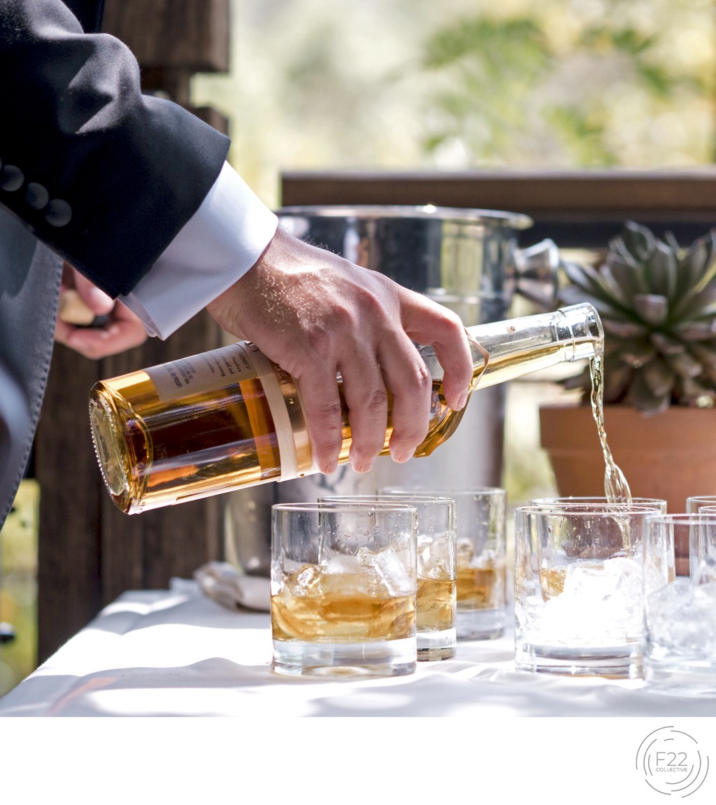 Sacramento Wedding Photographers Whiskey Cocktails
