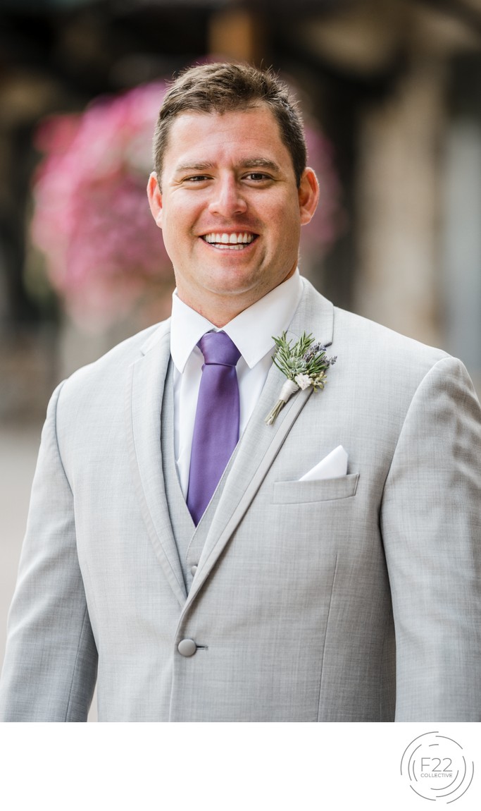 Top Zephyr Lodge Wedding Photographer: First Look Groom