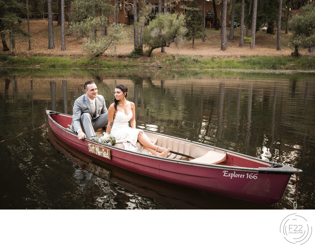Couple in Canoe