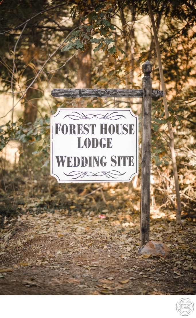 ForestHill Lodge Wedding Ceremony Site