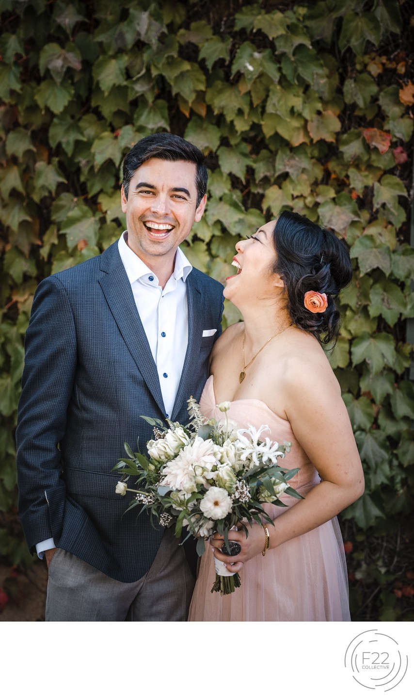 Couple Laughing Best Wedding Photographers Sacramento 