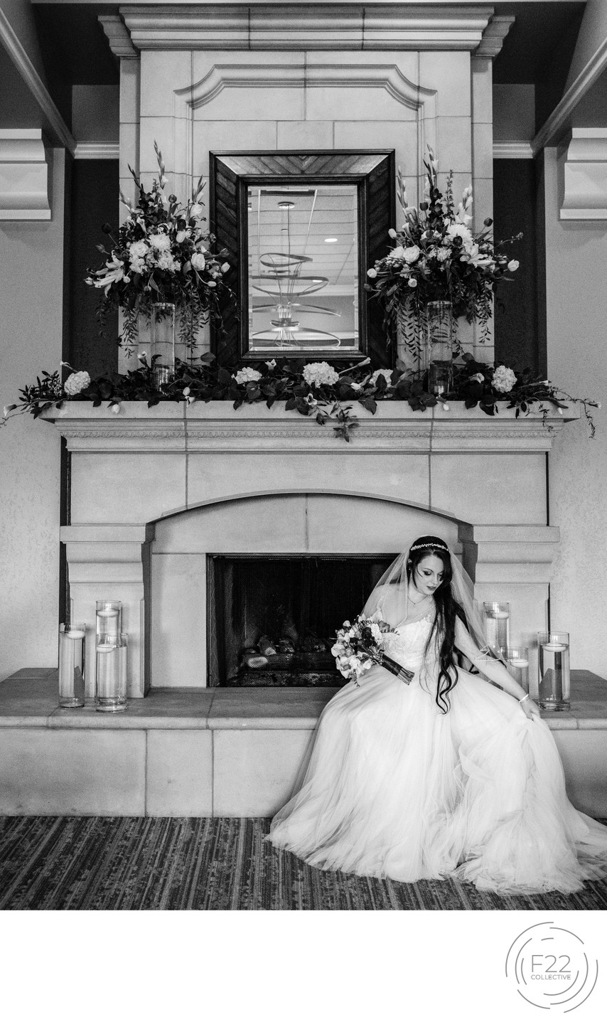 Indoor Bridal Portrait Best Photographers Sacramento 