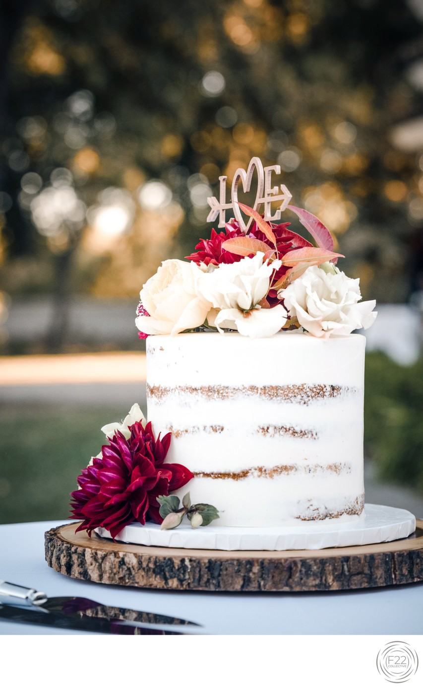 Wedding Cake: Sacramento Wedding Photographers
