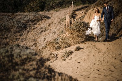 Best Wedding Photographers Sacramento Beach Walk