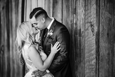 Best Wedding Photographers Sacramento Intimate Kiss