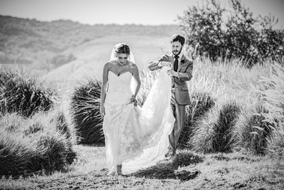 Best Wedding Photographers Sacramento Couple Walking 