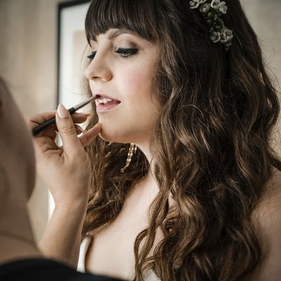 Best Wedding Photographers Sacramento Bride Makeup