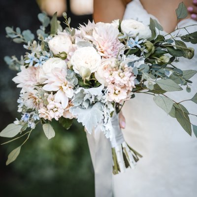 Blush Bouquet Best Wedding Photographers Sacramento 