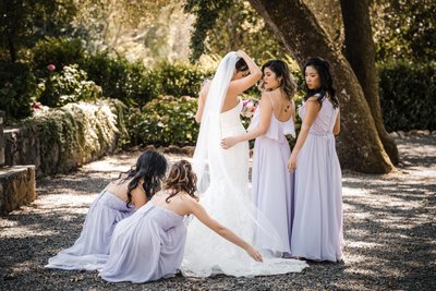 Best Bridal Party Wedding Photographers Sacramento 