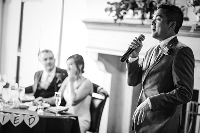 Best Man Speech Wedding Photographers Sacramento 