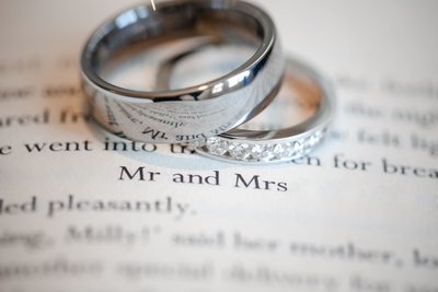 Mr. and Mrs. Wedding Rings