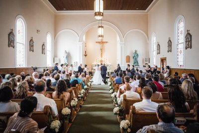 St. Patrick Catholic Church Wedding Ceremony