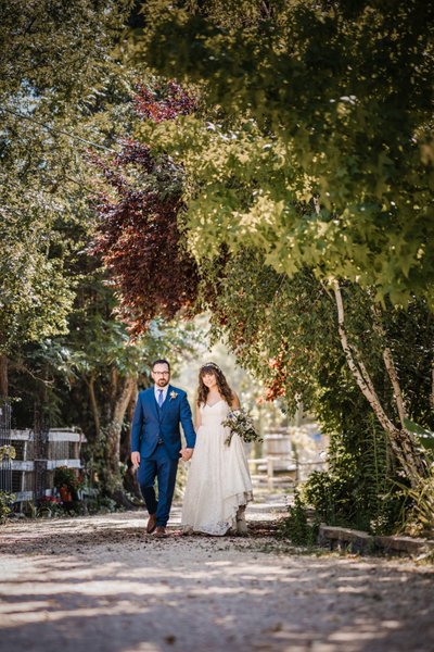 Best Wedding Photographers Sacramento Couple Stroll