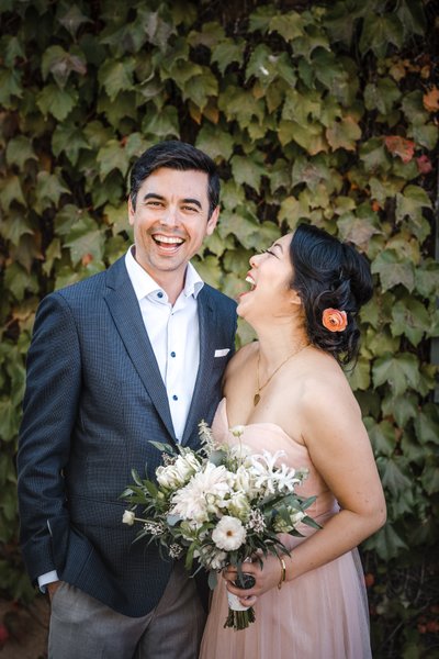 Couple Laughing Best Wedding Photographers Sacramento 