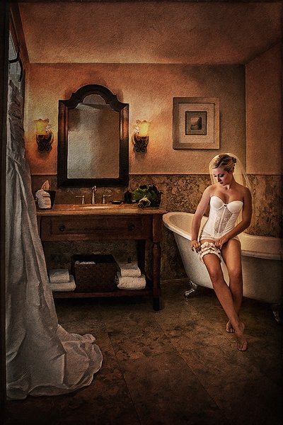 Wedding Day Boudoir Photographer Sacramento 