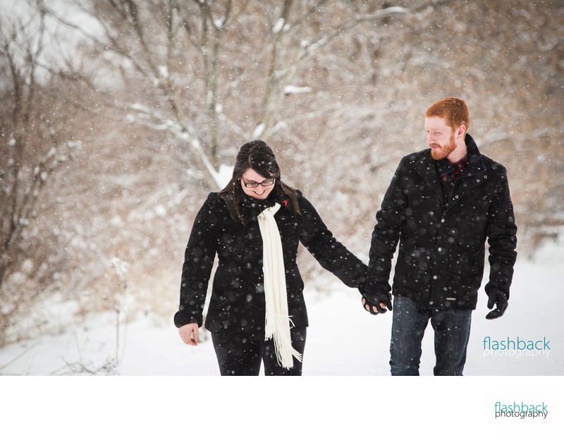 Winter Engagement Picture Ideas