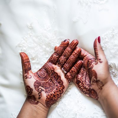 Indian Henna Tattoo Wedding Photography