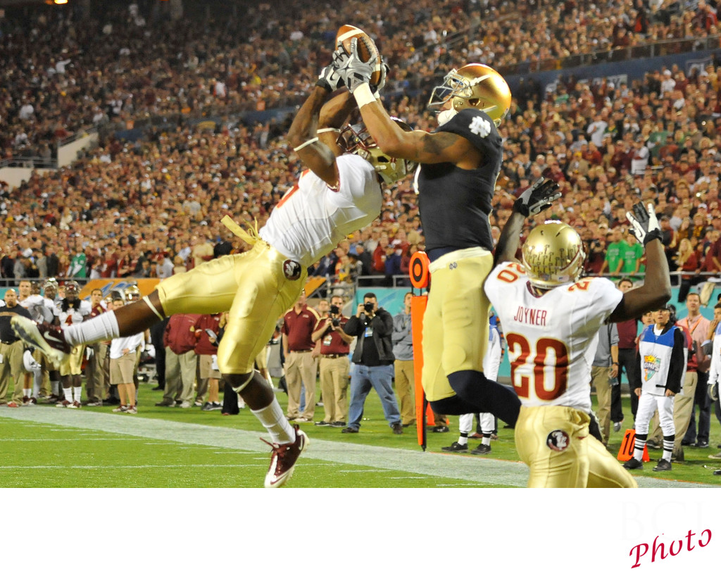 Football: Champs Sports Bowl-Notre Dame v Florida State
