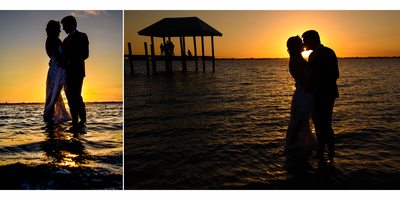 Sunset weddings at the house of refuge