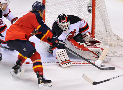 NHL: Stanley Cup Playoffs-New Jersey Devils at Florida Panthers