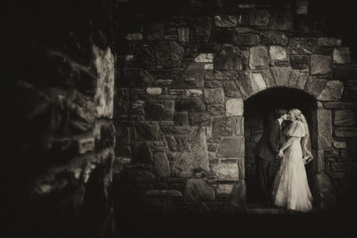 Castle Bride and Groom 